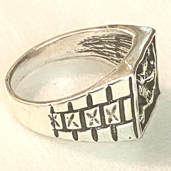 Men’s Vintage Statement Ring!! 10 - Picture 6 of 11